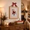 Ashland; 8" x 10" Santa Claus with Striped Mat Wall Décor in Wood Frame by Ashland®; Category:Bough & Berry; Image:8